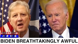 Breathtakingly Awful  John Kennedy destroyed Joe Biden for inflation border Ukraine amp Gaza [upl. by Adnolaj]