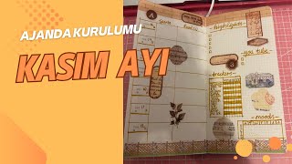 Kasım 2023 Ajanda Kurulumu [upl. by Memberg]