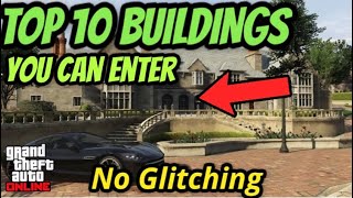 GTA 5 Buildings You Can Enter All Online Without Glitching [upl. by Joshi]