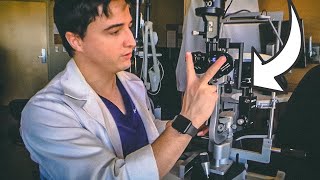 How to Use a Slit Lamp  Explained by an Ophthalmologist [upl. by Yeta]