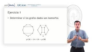 Matemática Discreta  Isomorfismo de grafos Ej1  Jesús Soto [upl. by Aynwat833]