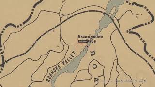 RDR2 online treasure  Brandywine Drop One of the locations [upl. by Varhol]