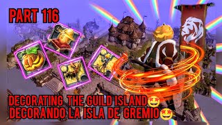 Albion Online Guild Island🤩  Isla de Gremio🤩  Millones en estética😆  Decoration  Open Business😎🤓 [upl. by Harlie744]