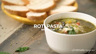 Rotimatic Recipes Quinoa Pasta Basil Soup [upl. by Gates]