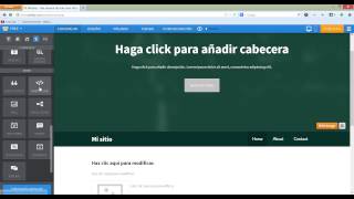 Tutorial como usar weebly [upl. by Eeslek]