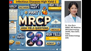 Infectious diseases for MRCP Part 1 Lecture 1MCQS [upl. by Patt]