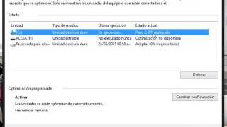 Desfragmentacion del disco duro en windows 81 [upl. by Siana]