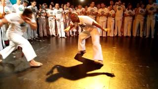 mestre morcego y davisao en el batizado 2015 de Abadá Capoeira México [upl. by Chloris]