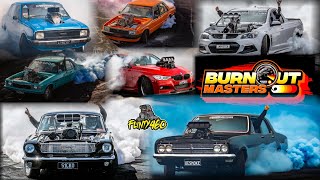 SUMMERNATS 36 BURNOUT MASTERS LINEUP PREVIEW [upl. by Mastic57]