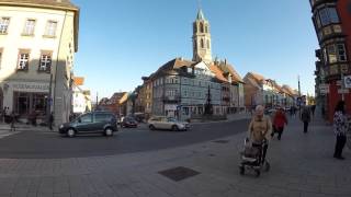 STREET VIEW Hauptstrasse in Rottweil am Neckar in GERMANY [upl. by Ainav]