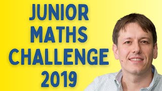 Every Question Solved  UKMT Junior Maths Challenge 2019 [upl. by Corbet]