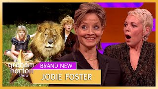 Jodie Foster Almost Got Bitten By A Lion As A Child  The Graham Norton Show [upl. by Negah]