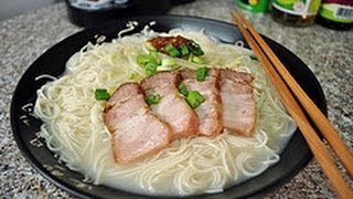 Recipe for Japanese Tonkotsu Ramen [upl. by Brecher]