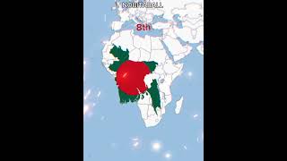 Top 16 country population in the world world population shorts [upl. by Cirad]