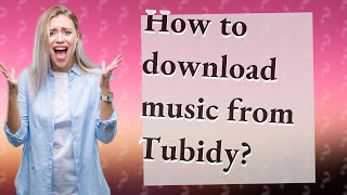 How to download music from Tubidy [upl. by Aniahs]