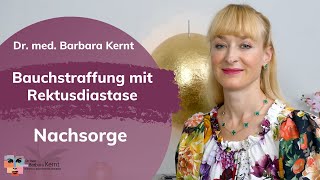 Bauchdeckenstraffung amp Rektusdiastase OP Heilung Narben amp Nachsorge ✓  Dr Barbara Kernt München [upl. by Mihsah]