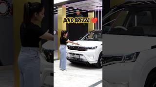 Brezza का Bold Look ❤️❤️ brezza brezza2023 brezzafacelift ytshorts shortsvideo [upl. by Melda]