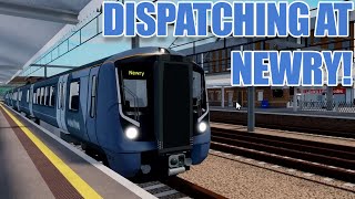 DISPATCHING AT NEWRY v190 Roblox  Stepford County Railway [upl. by Ocramed]