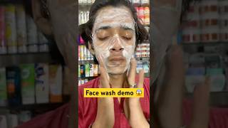 Urgent whitening wash demo 👌😱gbcosmatics dc1 facewash whiteningfacewash urgentwhitening [upl. by Niccolo]