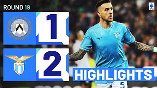 UDINESELAZIO 12  HIGHLIGHTS  Vecino secures away win for Lazio  Serie A 202324 [upl. by Berni]