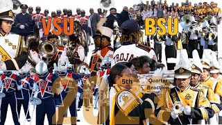 2023 Bowie State University and Virginia State University Field Show Battle [upl. by Matteo]