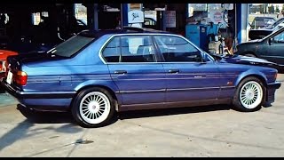 BMW ALPINA B12 50 E32 7 series Quick look [upl. by Ninos927]