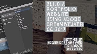 Setting up Adobe Dreamweaver to create websites  Dreamweaver Templates 338 [upl. by Nairrot]