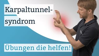 Karpaltunnelsyndrom  Übungen die helfen [upl. by Janaya702]