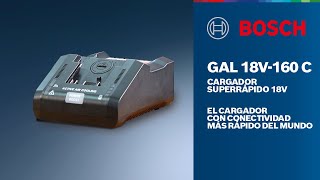 El Cargador más rápido del mundo con conectividad GAL 18V160 C [upl. by Lanita442]