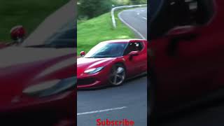 Ferrari loud exhaust🔥🔥shorts viralvideos trending ferrari [upl. by Lyrac590]