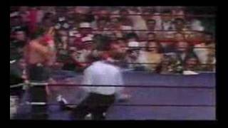 Tommy hit manHearns Pipino Cueves boxing match August 80 [upl. by Moulden547]