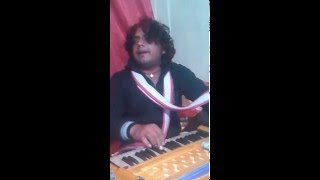 Reliya bairan piya ko liye jaye re Dilip Darbhangia live on 31st december 2015 at friends home [upl. by Oringas312]