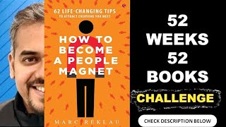 52 Weeks 52 Books Challenge  Book 41 How To Become A People Magnet  Coach Vishal Sharma [upl. by Jopa]