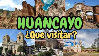 5 LUGARES PARA VISITAR EN HUANCAYO  con poco presupuesto 2023 [upl. by Wrench]