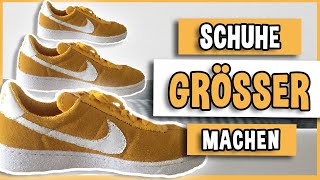 Zu kleine Schuhe größer machen so macht man Schuhe größer und breiter  thajo torpedo [upl. by Clothilde]