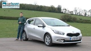 Kia Ceed hatchback review  CarBuyer [upl. by Ocihc]