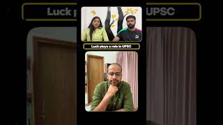 Luck plays a role in UPSC [upl. by Ause]