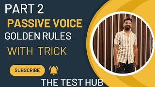 Passive voice trick  activevoice rules  goldenrules [upl. by Attinahs]