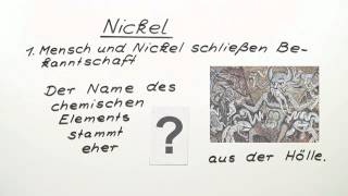 Eigenschaften des chemischen Elements Nickel  Chemie  Allgemeine und anorganische Chemie [upl. by Aldas705]