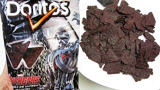 Чёрные чипсы Doritos Avengers Age of Ultron Посылка из Америки  Вкусняшки [upl. by Iow]