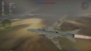 War Thunder  Su22M3  close call [upl. by Annairoc]