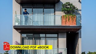 1344 Sq Ft  Compact House Inspired By Shapes In Surat Gujarat  Studio 17 Home Tour [upl. by Antonin457]