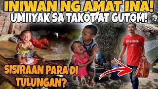 PART3 INIWAN NG INA UMIIYAK SA TAKOT AT GUTOM MAY MANINIRA PARA DI SILA MATULUNGAN [upl. by Lem831]