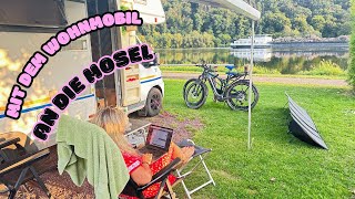 Camper Alltag 🚐 an der Mosel 🍷 und wieder 1 Reihe 😃  Toller Stellplatz 👍🏻 [upl. by Fernandina]