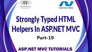 19  Strongly Typed HTML Helpers In ASPNET MVC  Learn ASPNET MVC  MVC Tutorials HindiUrdu [upl. by Disharoon]