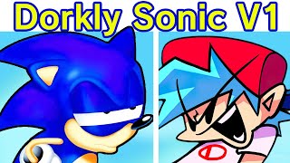 Friday Night Funkin VS Dorkly Sonic For Hire V1 FULL WEEK  Funkin for Hire FNF ModTailsMario [upl. by Casper]