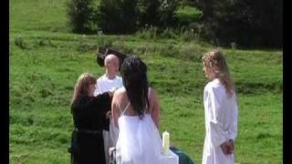 The Handfasting Of Hannah amp Dean Pagan Wedding [upl. by Sasha]