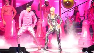 Pnk Beautiful Trauma  2018 Beautiful Trauma World Tour TD Garden  Boston MA [upl. by Nywra]