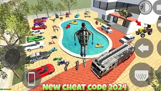 INDIAN BIKE DRIVING 3D NEW UPDATE ALL NEW CHEAT CODES 2024 NEW UPDATE 2024 [upl. by Dot]