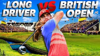 World Long Drive Champion Plays British Open Course Ft Carnoustie Golf Links INSANELY Difficult [upl. by Dunlavy]